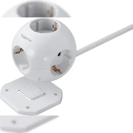 Sygonix Steckdosenleiste 1,40 m Weiß 1 St.