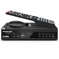 Premium X PremiumX Sat Receiver FTA 522 HD - DVB-S2 Digital Satellitenreceiver, Unicable tauglich, HDMI SCART, USB Media Player, 12V FullHD