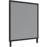 Quadrifoglio Trennwand, grau 80,0 x 109,0 cm