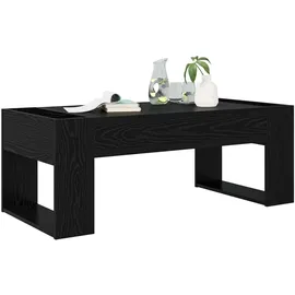 vidaXL Couchtisch Schwarz Eichen-Optik 110 x 50 x 41 cm