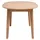 miliboo Ovaler Ausziehtisch 150-200 x 76 x 90 cm Eiche