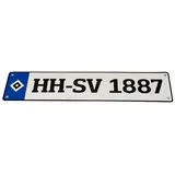 VertriebsArena GmbH Wanddekoobjekt HSV Deko Kennzeichen blau