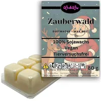 WonderWax Duftwachs WonderWax® Duftwachs Weihnachten 6 Würfel (Zauberwald), Duftrichtung: Zauberwald