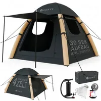 Juskys EasyFlow L Dunkelgrau/Khaki