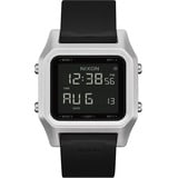 Nixon Herren Analog Quarz Uhr mit Silikon Armband A1309-625-00