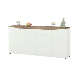 Möbel Kraft Kommode 189 x 88 x 40 cm Weiß