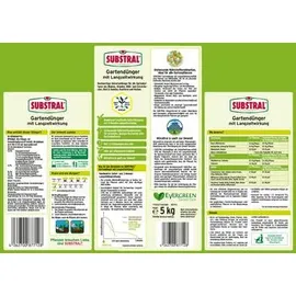 Substral Gartendünger mit Langzeitwirkung 5 kg