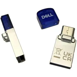 Dell Combo USB-Stick 128 GB Blau/Silber