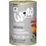 wow.pet Senior Ente mit Seealge 12 x 400 g