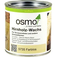 OSMO Hirnholz-Wachs Farblos seidenmatt 0,375 l