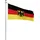 Normani Fahne Flagge 300 cm × 500 cm | Schwarz/Rot/Gelb