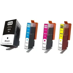 4x Patronen für HP 934 XL + HP 935 XL OfficeJet Pro 6230 6800 Series 6820 6830c