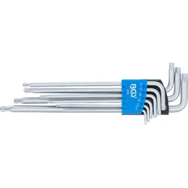BGS Winkelschlüssel-Satz extra lang T-Profil (für Torx) mit Kugelkopf T10 - T50 9-tlg.