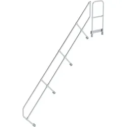 Munk Zweiter Handlauf für Treppe mit Plattform 45° - 600513