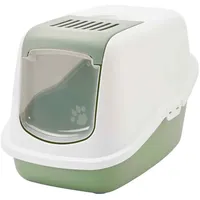Nobby Katzentoilette Nestor 56x39x38,5 cm Grün/Weiß