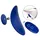 Sweet Smile Panty-Vibrator „Extra Slim“ mit Fernbedienung, blau
