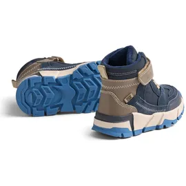 Wheat Bootie Muni Tex Blau 24
