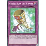 SR04-DE037 - Großes Horn des Himmels - Common - DE - im Set mit Ultrapro Toploader - Yugioh