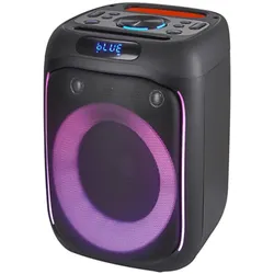 PEAQ PPS 150 Party speaker Speaker, Schwarz