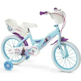 Toimsa Bikes Fahrrad 16 Zoll rosa/türkis/weiß