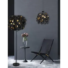 rl live your light Leavy 1-flg. Halogen 28 W 60 cm rund schwarz/gold