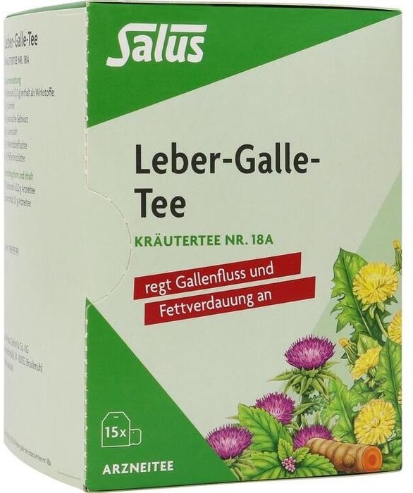 Leber-Galle-Tee Kräutertee Nr. 18a Salus
