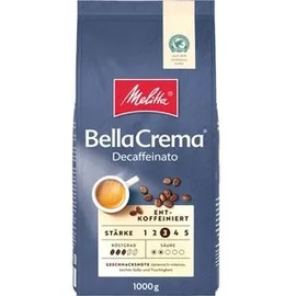 Melitta BellaCrema Decaffeinato Ganze Bohnen, 1kg,