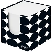 Herlitz Zettelkasten 700 Blatt 9x9x9 cm Just Black