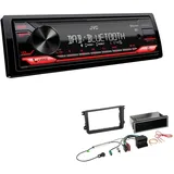 JVC KD-X282DBT Auto Radio Bluetooth DAB+ USB für Skoda Fabia II schwarz