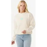 Rip Curl Rundhalspullover Icons Of Surf Relaxed Beige XS