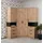 marmex möbel Eckschrank Grant Set 17A 195 x 195 x 40 cm Braun