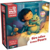 Lisciani – Life Skills – Abschied von Meinen Ängsten – Gesellschaftsspiel für Kinder ab 5 Jahren – Lernen des Managements von Ängsten und Emotionen – Spielerische Aktivitäten ohne Bildschirm