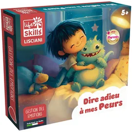 Lisciani – Life Skills – Abschied von Meinen Ängsten – Gesellschaftsspiel für Kinder ab 5 Jahren – Lernen des Managements von Ängsten und Emotionen – Spielerische Aktivitäten ohne Bildschirm