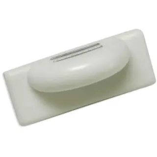GARDINIA Magnet-Halter für Aluminium Jalousien Weiß 2-er Pack