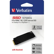 Verbatim Vi7000G 2 TB PCIe NVMe M.2 SSD