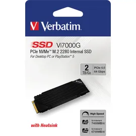 Verbatim Vi7000G 2 TB PCIe NVMe M.2 SSD