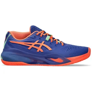 Asics Gel Resolution X Padelschuhe - Dark Cobalt / Vivid Coral - EU 42 1/2