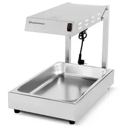 Professioneller Speisewärmer aus Edelstahl 600W – Kompakt, langlebig, optimale Warmhaltung – Equipementpro