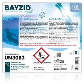 Bayzid Algizid Algenverhütung türkis 10 L