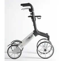 TRUST CARE Let's Go Out Rollator schwarz/silber