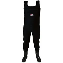 Abu Garcia Neopren-Angelwathose - wasserdichte Wathose mit integrierten Stiefeln und Filzsohlen für maximalen Grip, isoliert und langlebig für Kaltwasserfischen, Waten und Outdoor-Aktivitäten, S 40/41