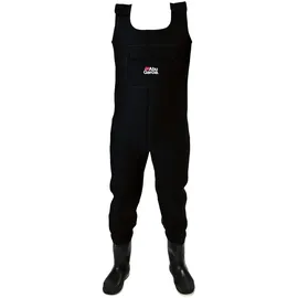 Abu Garcia Neopren-Angelwathose - wasserdichte Wathose mit integrierten Stiefeln und Filzsohlen für maximalen Grip, isoliert und langlebig für Kaltwasserfischen, Waten und Outdoor-Aktivitäten, S 40/41