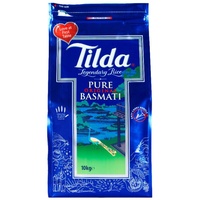 Tilda Pure Basmati Reis, langkörniger Reis - 10kg