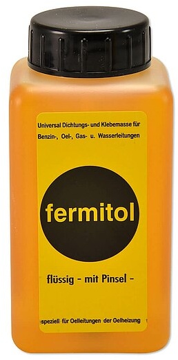 FERMITOL flüssig Kunstharz-Dichtungsmittel - Universal Dichtungs- und Klebemasse - 125 g ** 100g/4,15 EUR