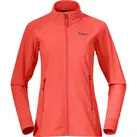 Bergans Damen Rabot Fleece Midlayer Jacke (Größe L, orange)
