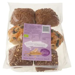 Brötchenkorb drei Sorten