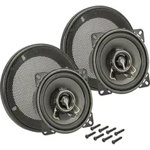 tomzz Audio 4000-005-1 TA10.0-Pro Lautsprecher Einbauset DIN 100 2-Wege Koax System mit Gitter 40 Watt RMS Polypropylen