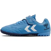 hummel Top Star TF Kinder blau/weiß 28