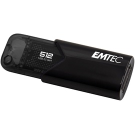 Emtec B110 Click Easy 3.2 512GB USB Type-A 3.2 Gen 2 (3.1 Gen 2) Schwarz