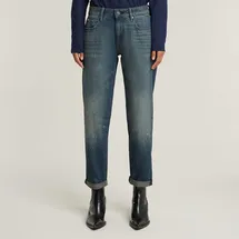 G-Star Boyfriend-Jeans "Kate", Damen, Gr. 29, Länge 32, antic faded lagoon, Denim/Jeans, Obermaterial: 100% Baumwolle, weit, unten schmal lang, Jeans, im 5-Pocket-Stil